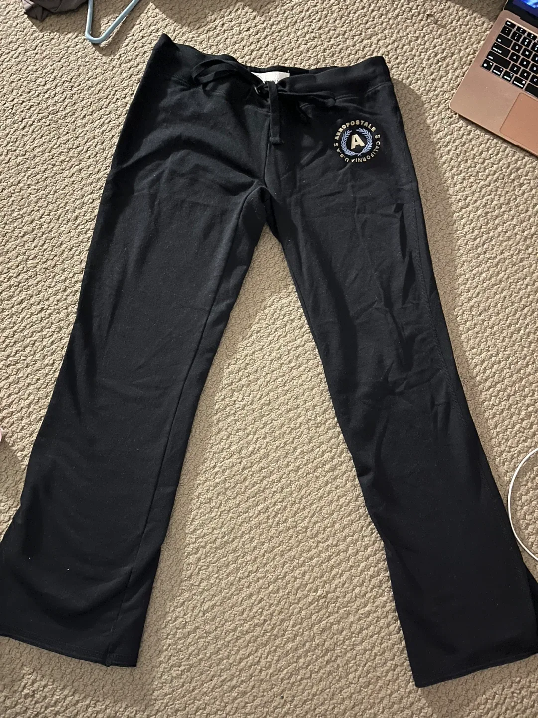 Aeropostale Black Sweatpants - Size M
