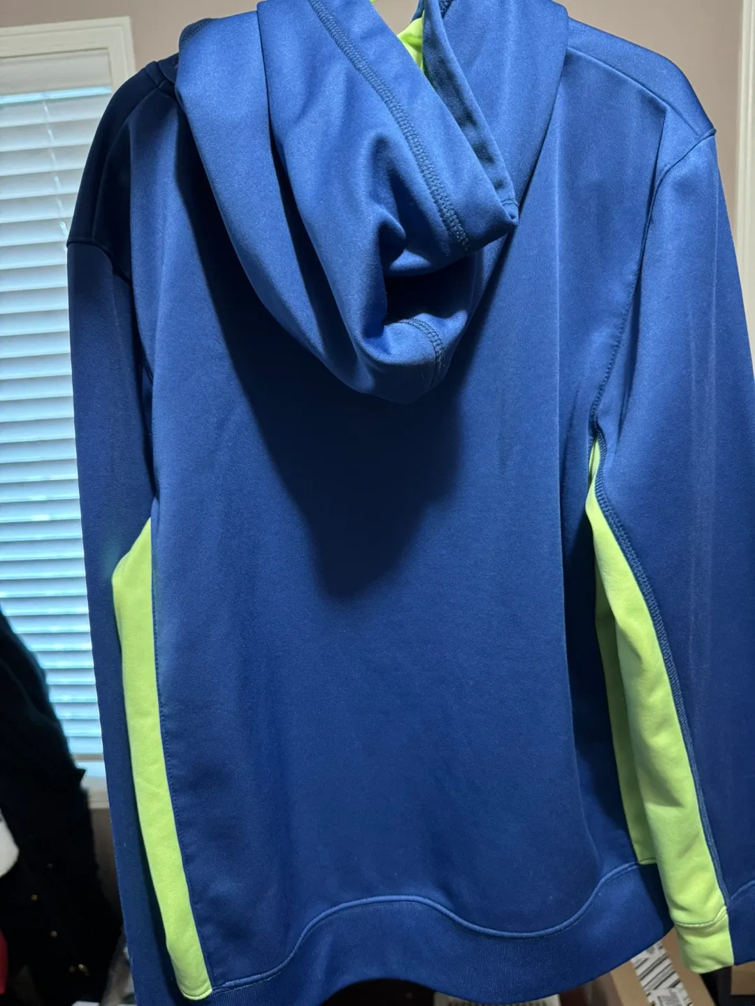Nike Air Jordan Therma-Fit Hoodie - Blue/Green image indicator(2)