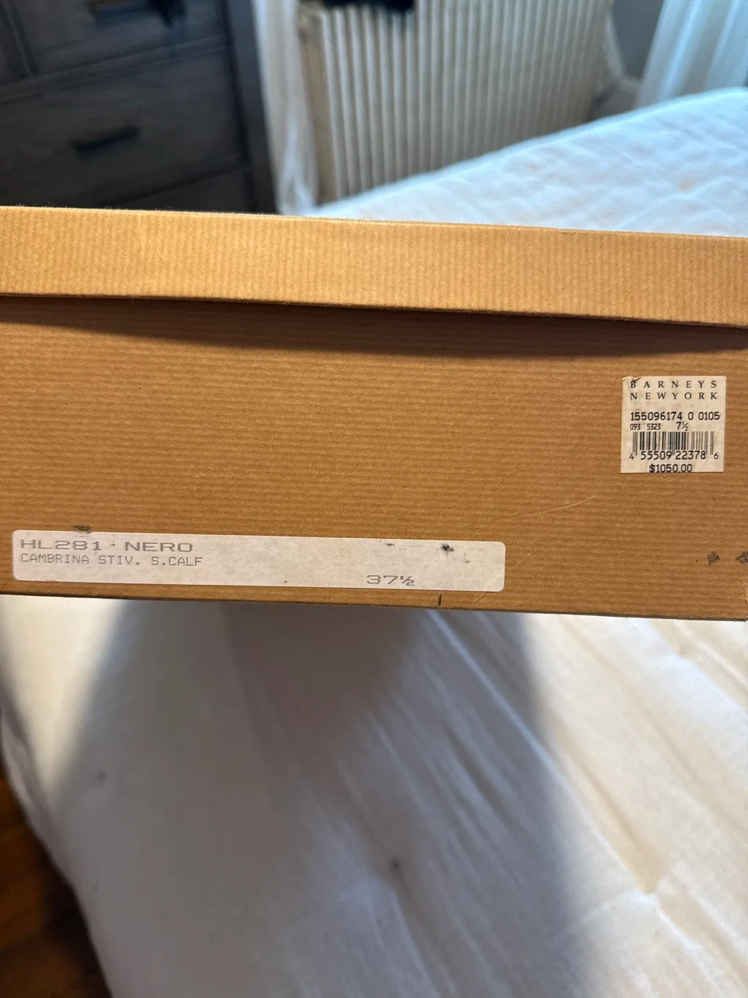 Christian Louboutin Black Leather Knee High Boots - Size 7.5 image indicator(5)