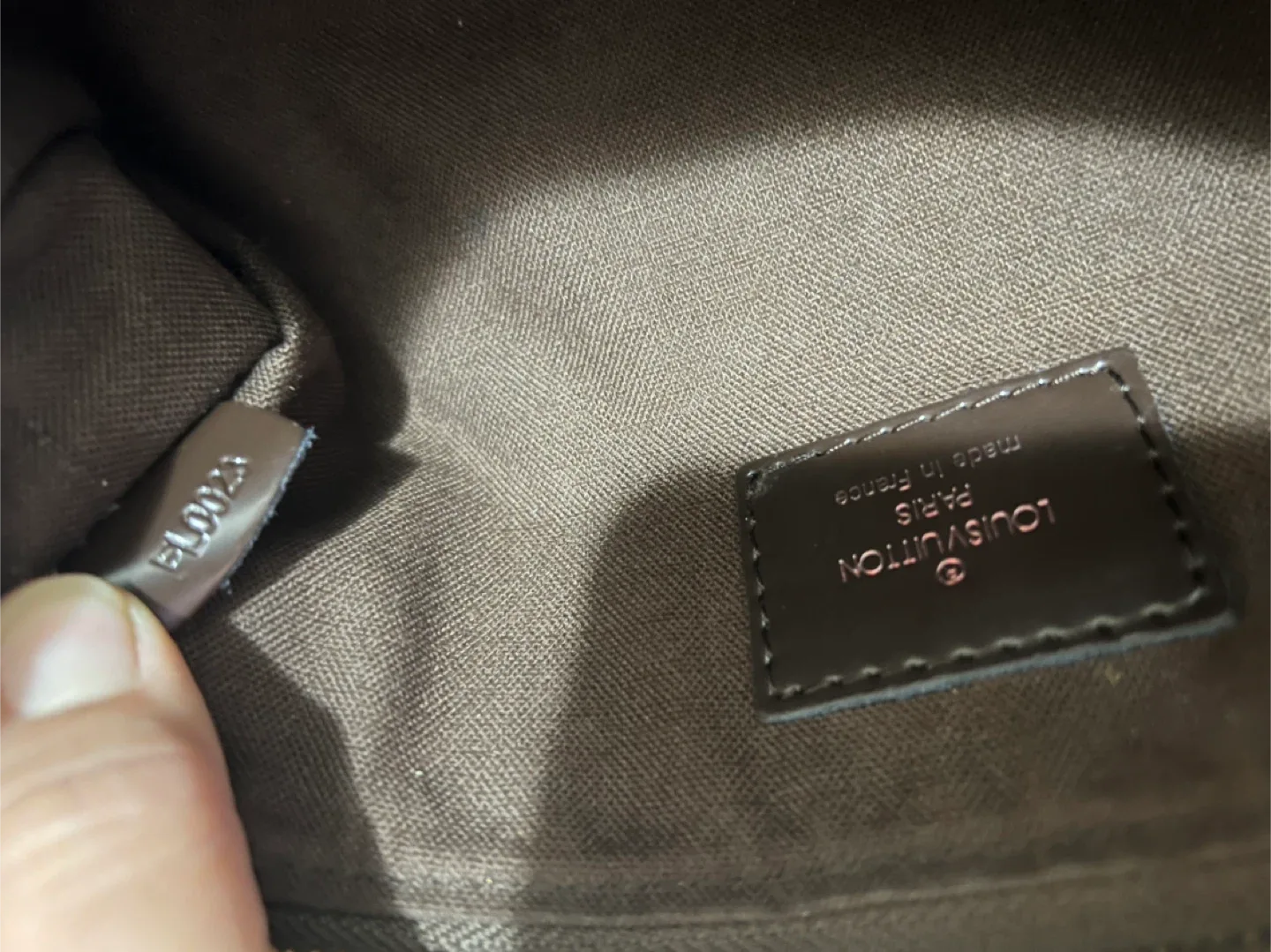 Louis Vuitton Damier Ebene Pochette Accessories NM image indicator(3)