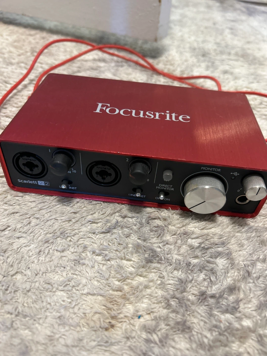 Audio-Technica Mic, Focusrite Scarlett, Shure SRH440 Headphones - photo 4