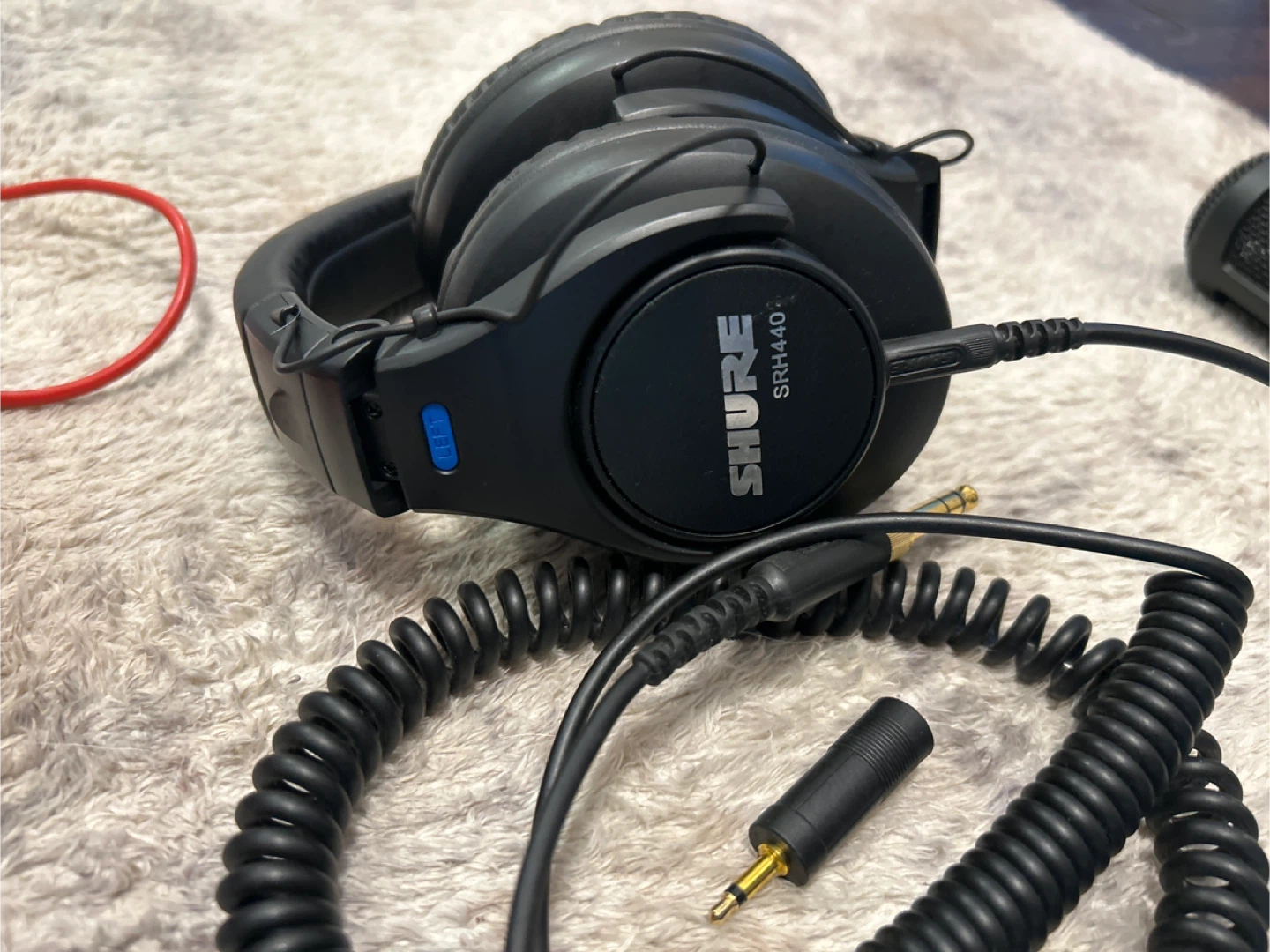 Audio-Technica Mic, Focusrite Scarlett, Shure SRH440 Headphones - photo 3