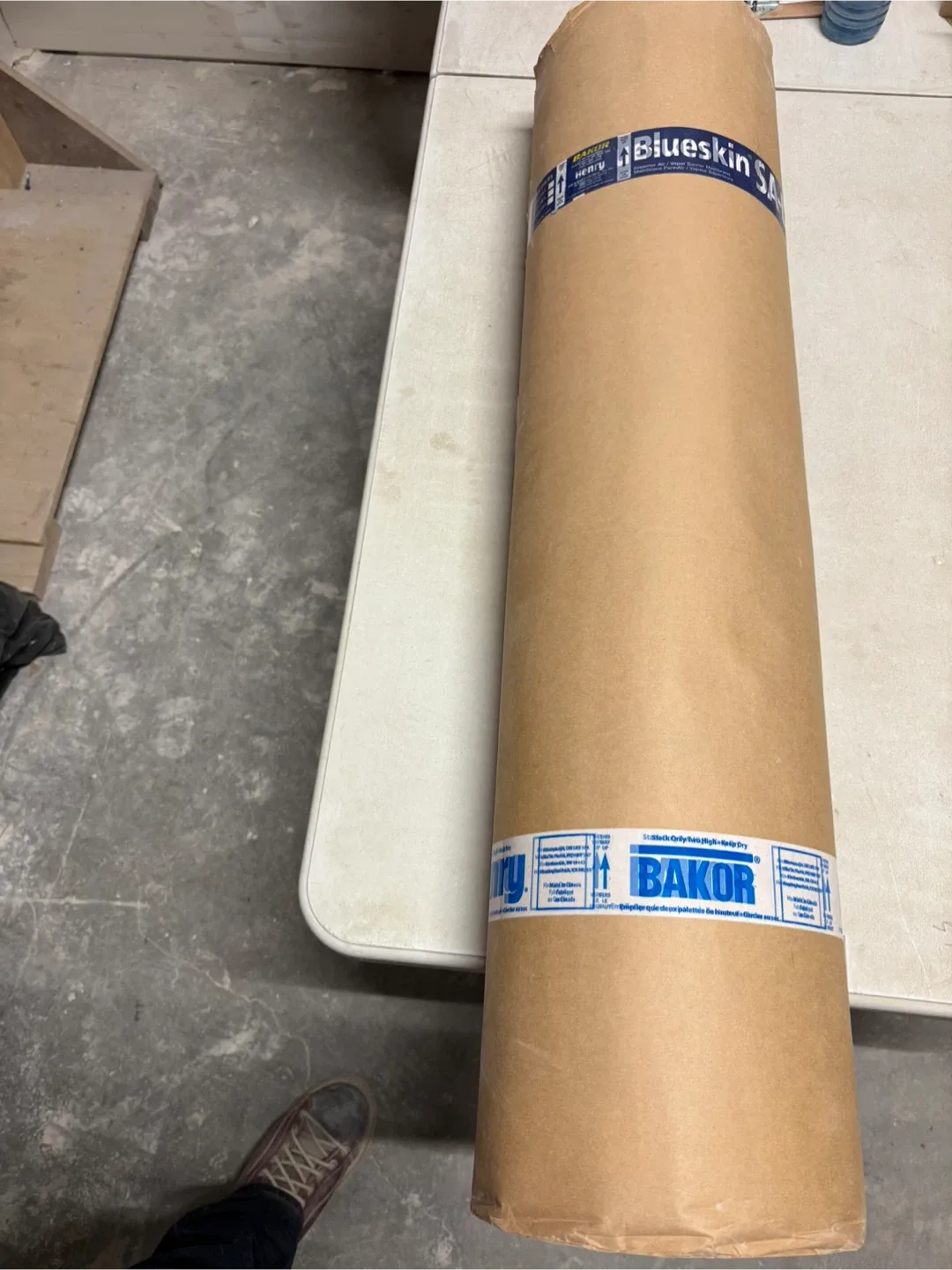 Bakor Blueskin SA Self-Adhered Waterproofing Membrane Roll image indicator(4)