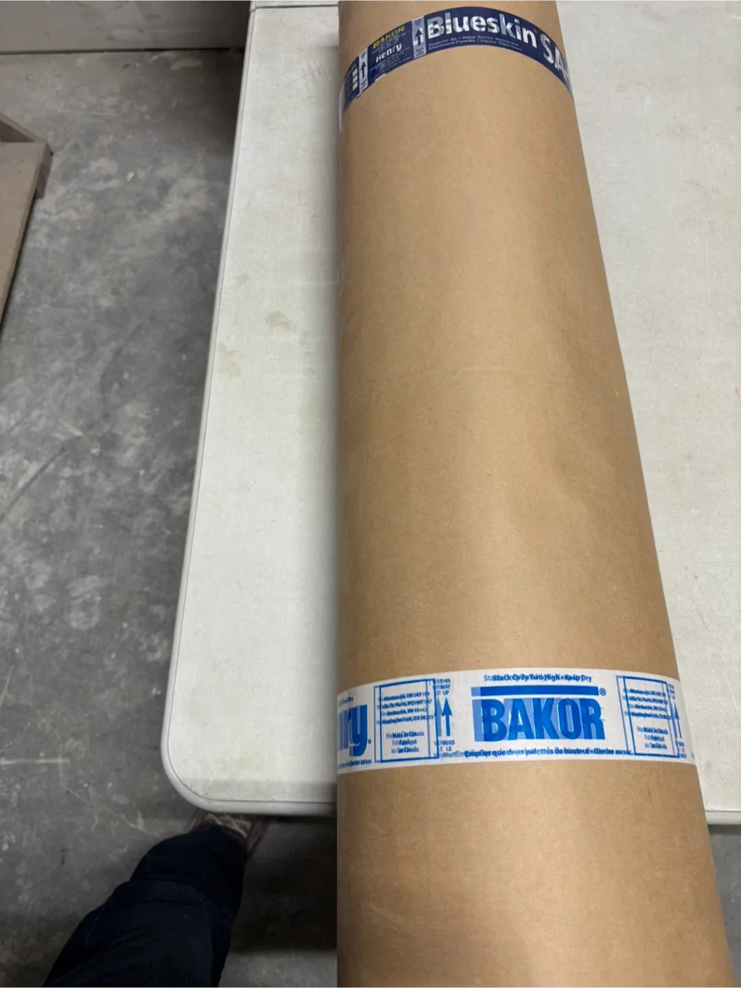 Bakor Blueskin SA Self-Adhered Waterproofing Membrane Roll image indicator(3)