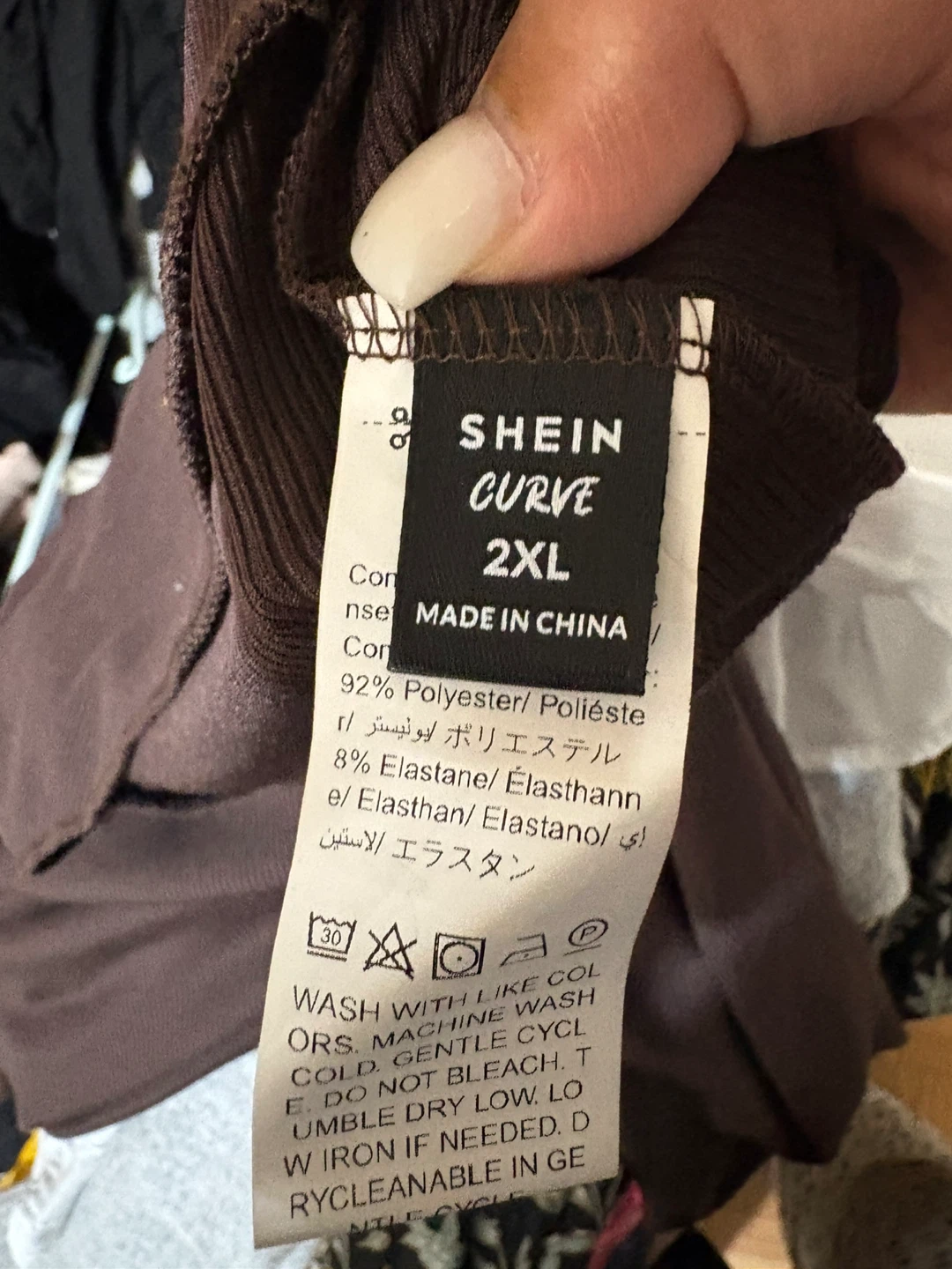 Shein Curve Brown Top - Size 2XL - photo 3