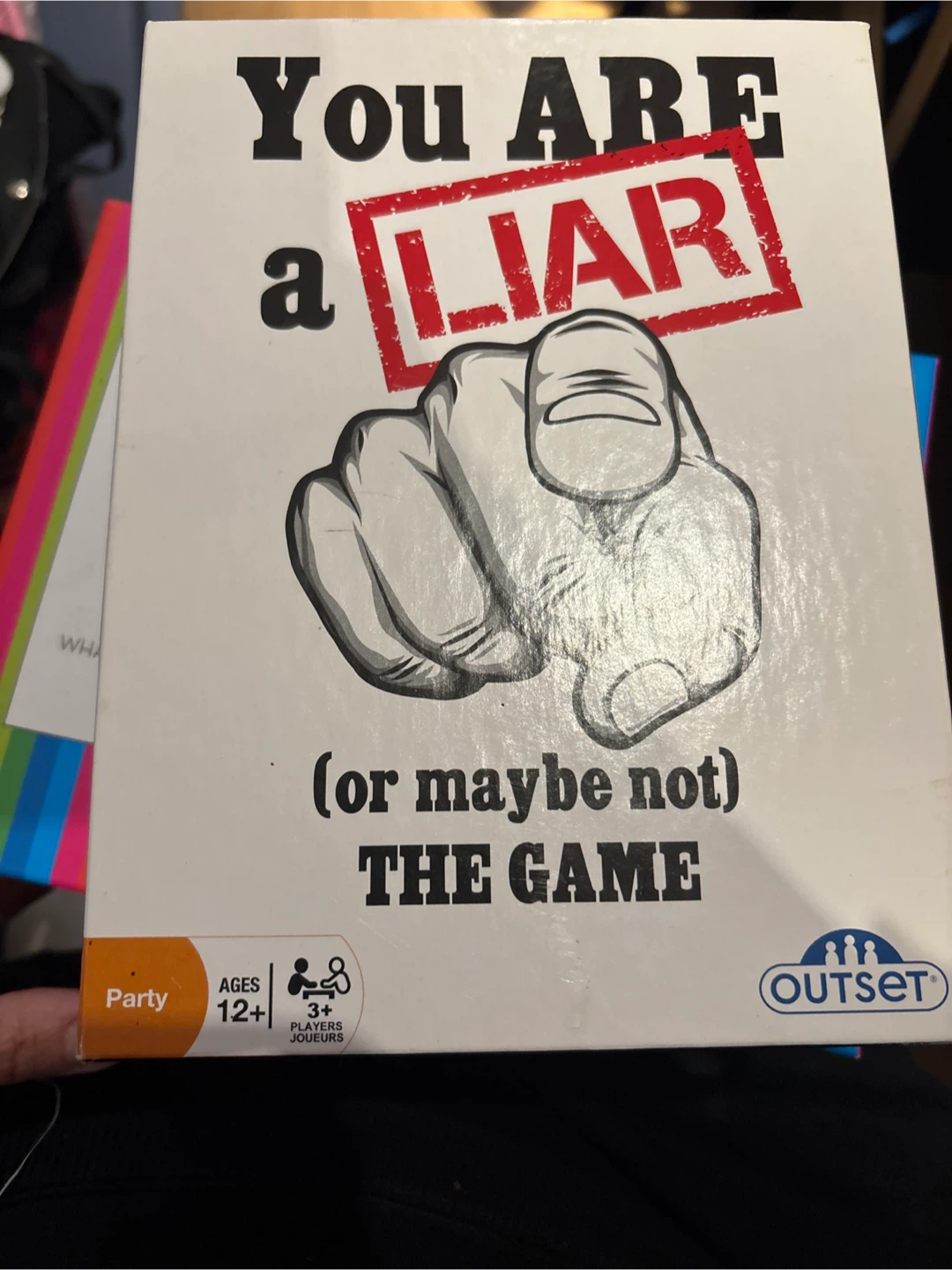 You Are a Liar (or maybe not) The Game