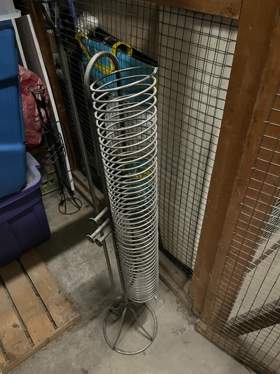 Metal cd storage racks