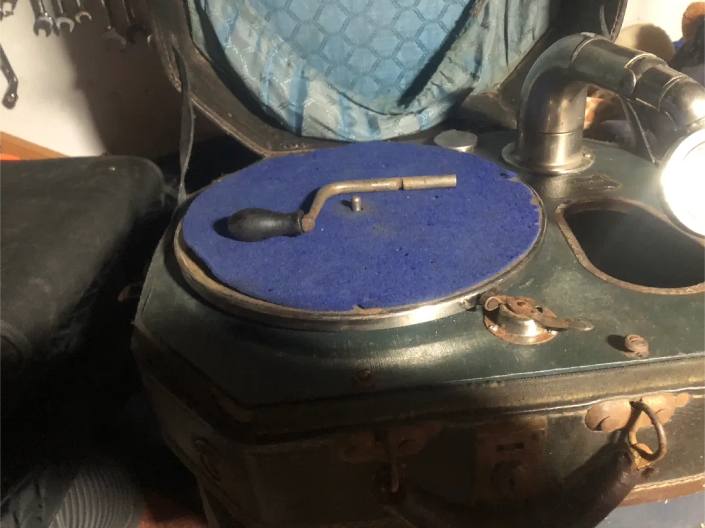 Antique Portable Gramophone