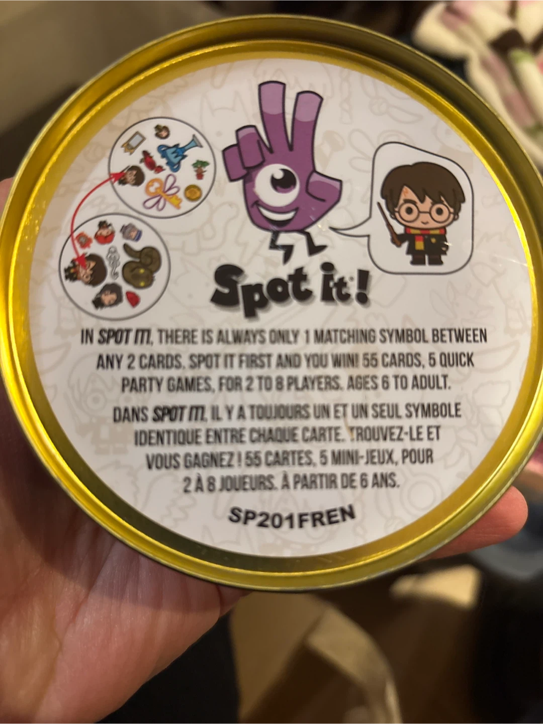 Spot it! Harry Potter Dobble Game - photo 2