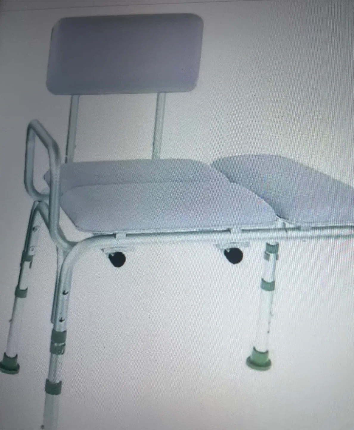Adjustable Bath/Shower Chair with Backrest