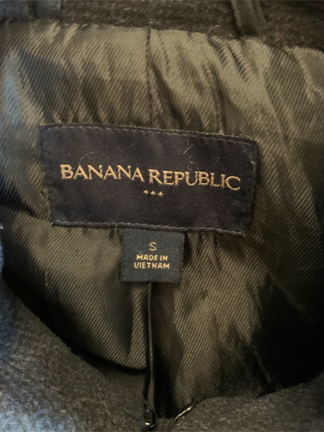 Banana Republic Wool Blend Coat - Size Small - photo 4