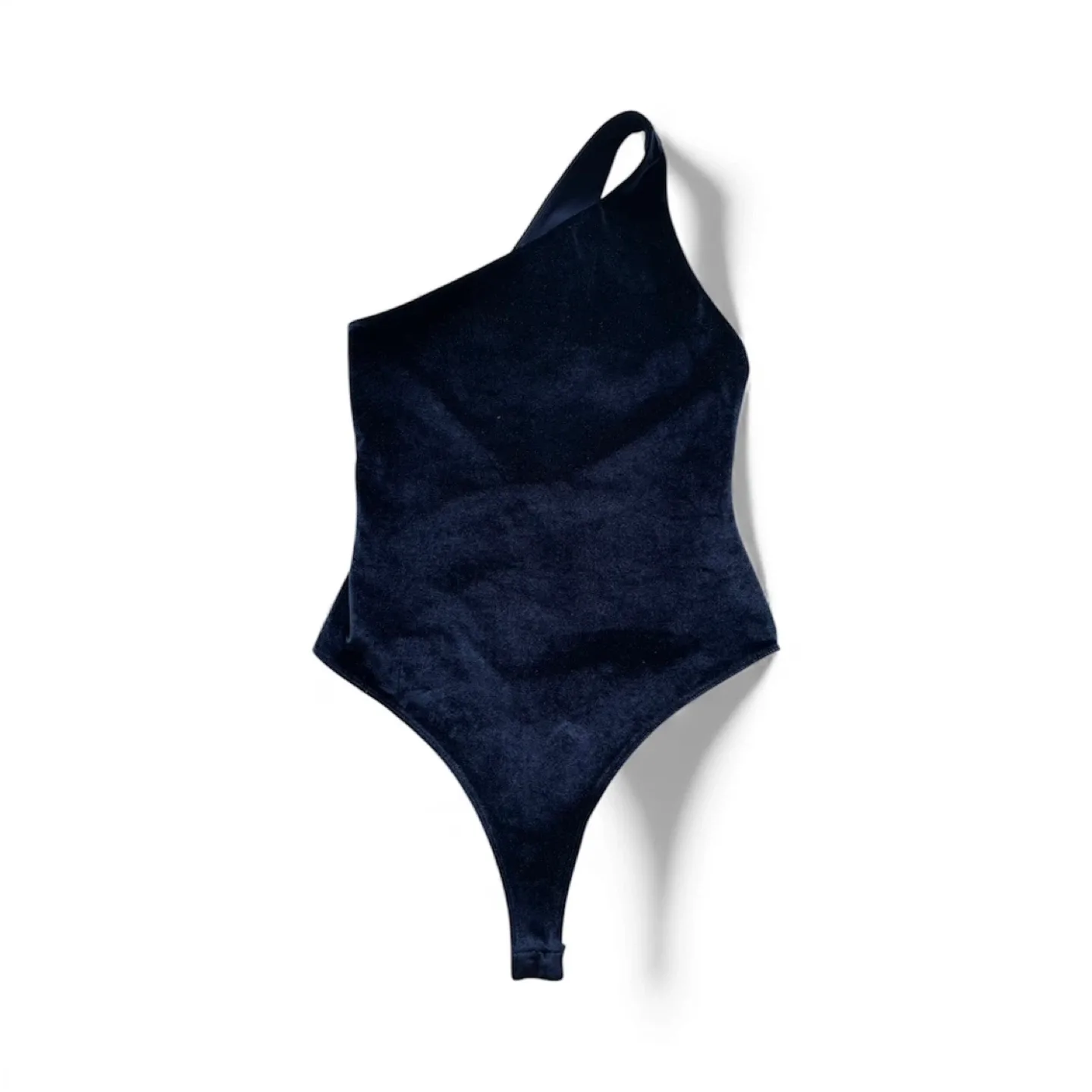 Fabletics Gigi Velour Bodysuit in Navy Blue image indicator(2)