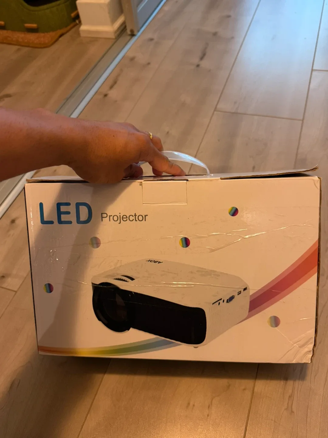 ABOX T22 LED Projector - Like New!