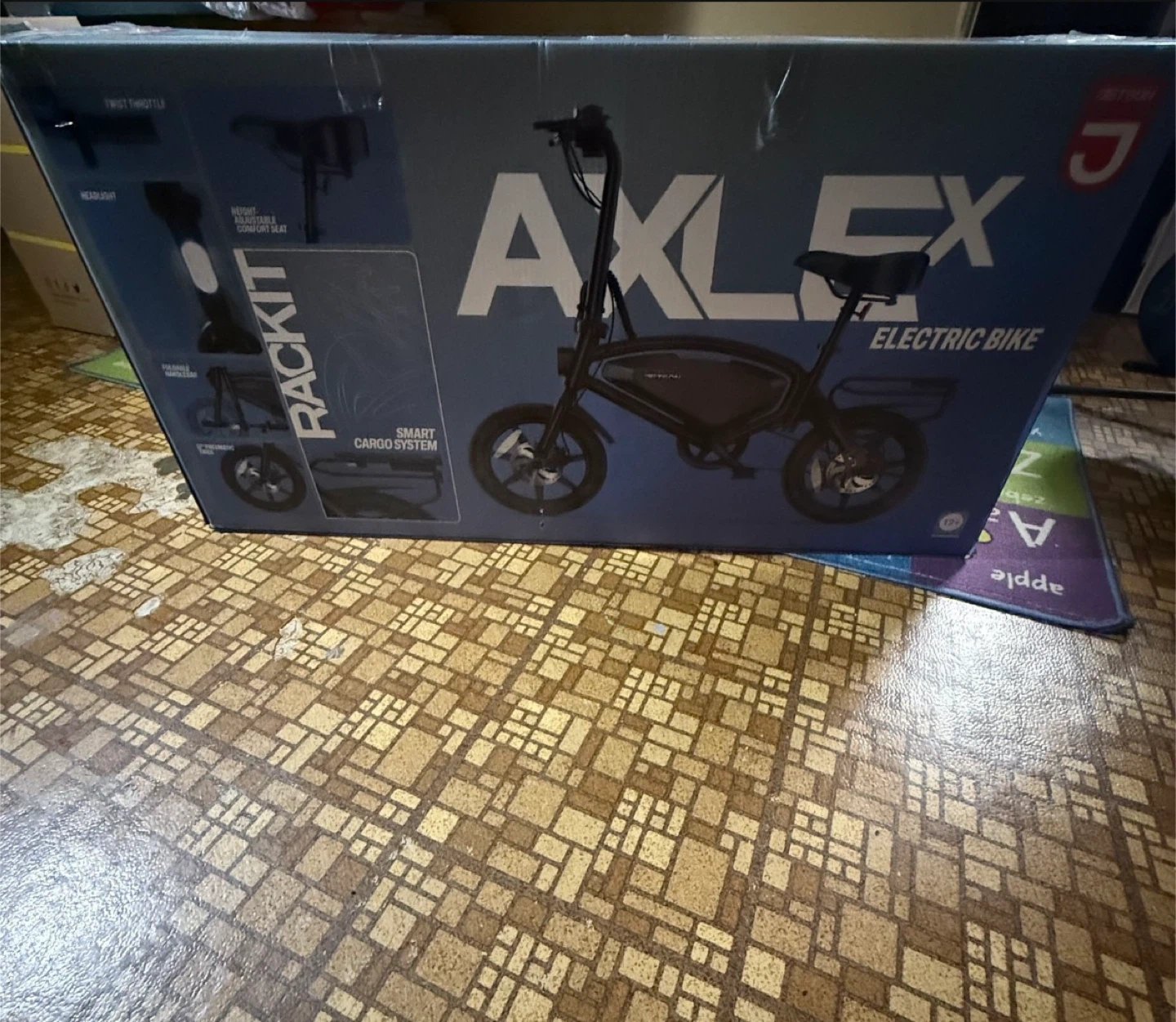 AXL EX Electric Bike w/ Rackit Cargo System
