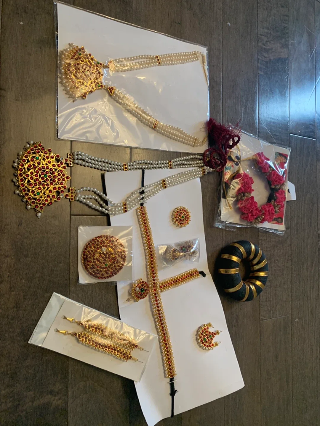 Indian Bharathanatyam set