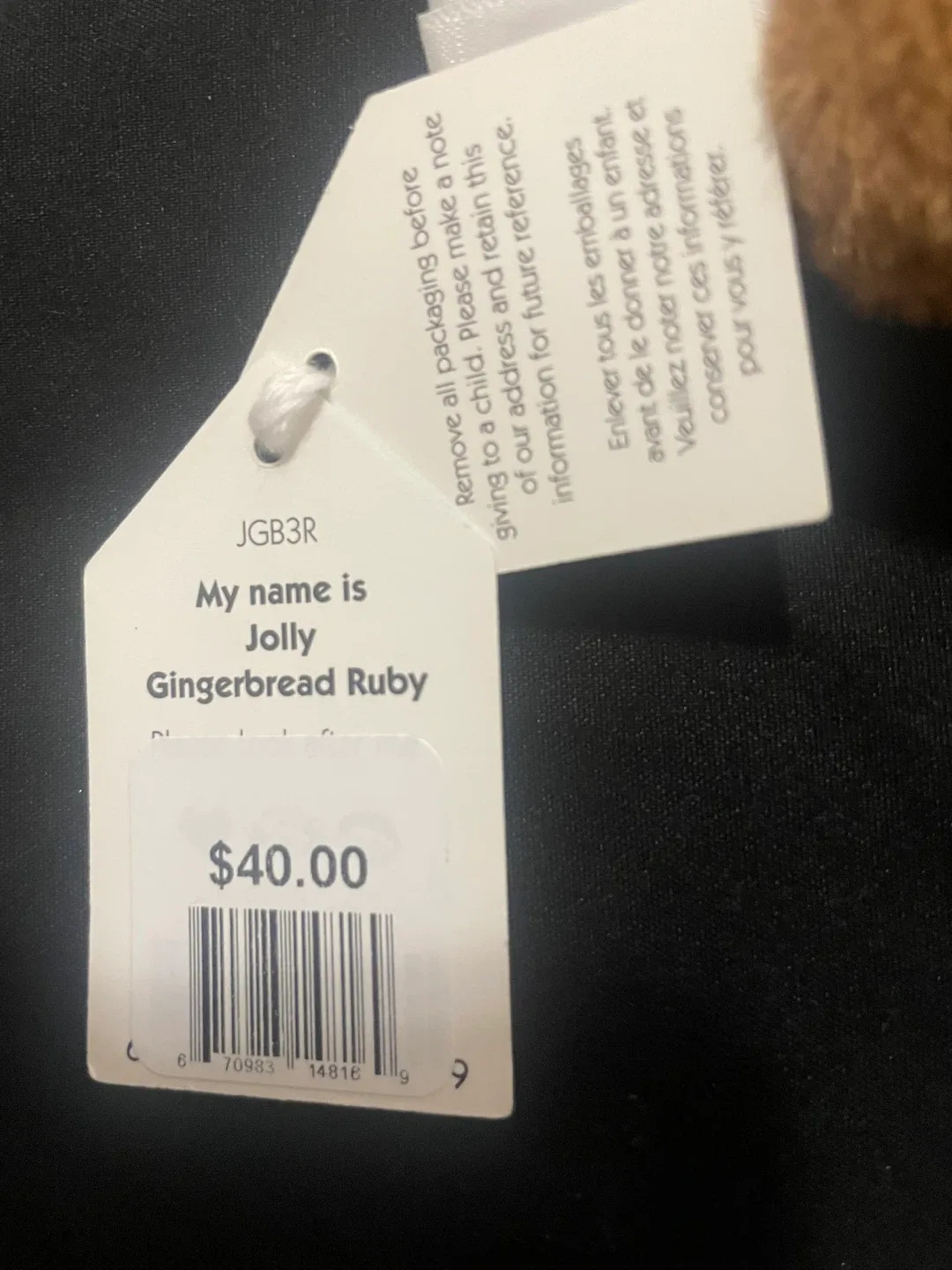 Jellycat Jolly Gingerbread Ruby Plush Toy image indicator(3)