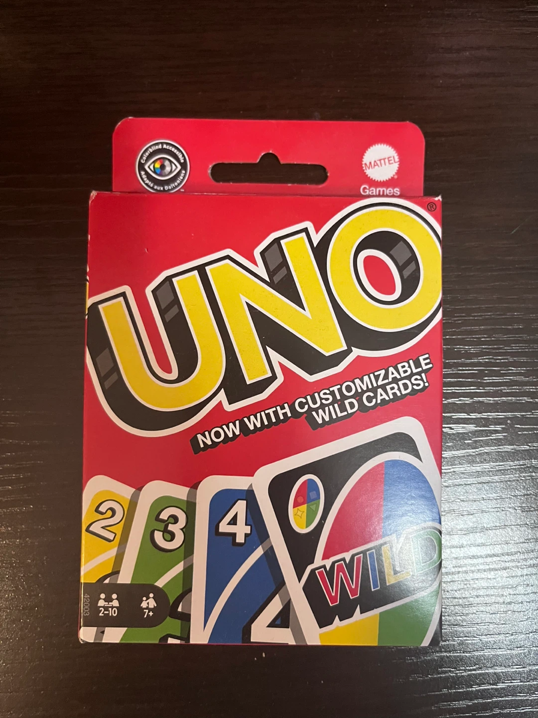 UNO Card Game - Customizable Wild Cards!