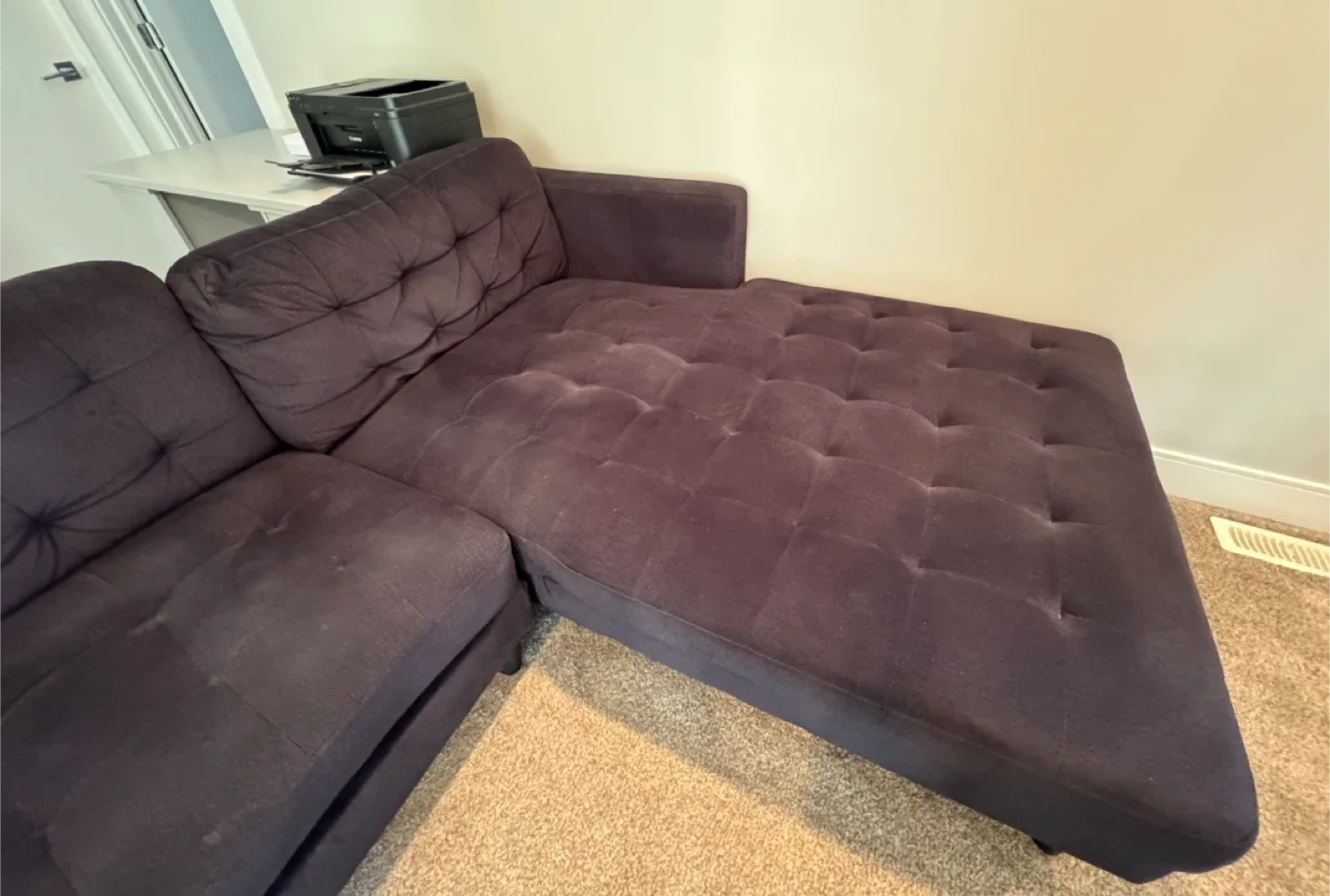 Black Sectional Sofa image indicator(3)