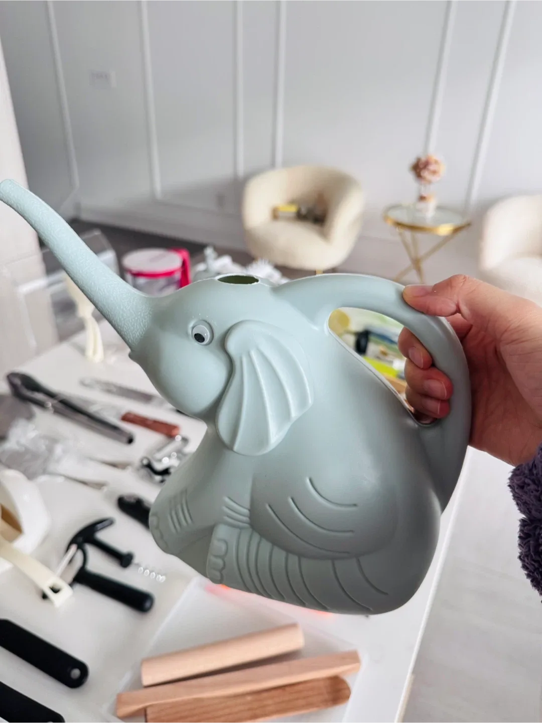 Elephant Watering Can - Cute Design! image indicator(3)
