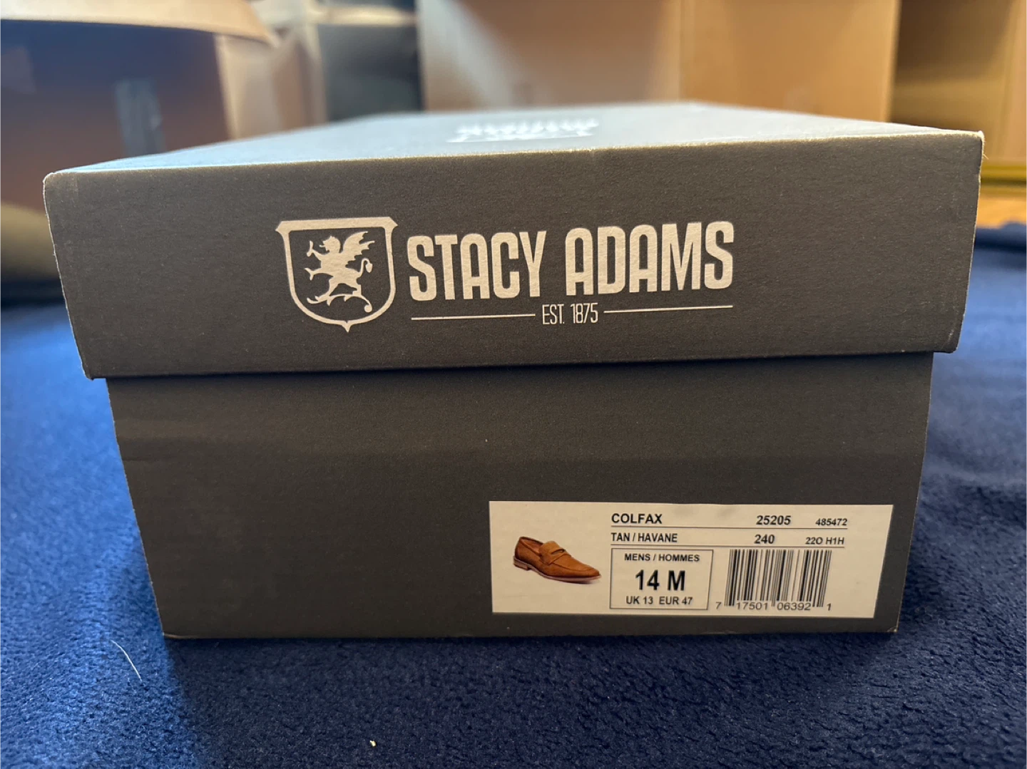 Stacy Adams Colfax Tan Suede Loafers - Size 14M - photo 2