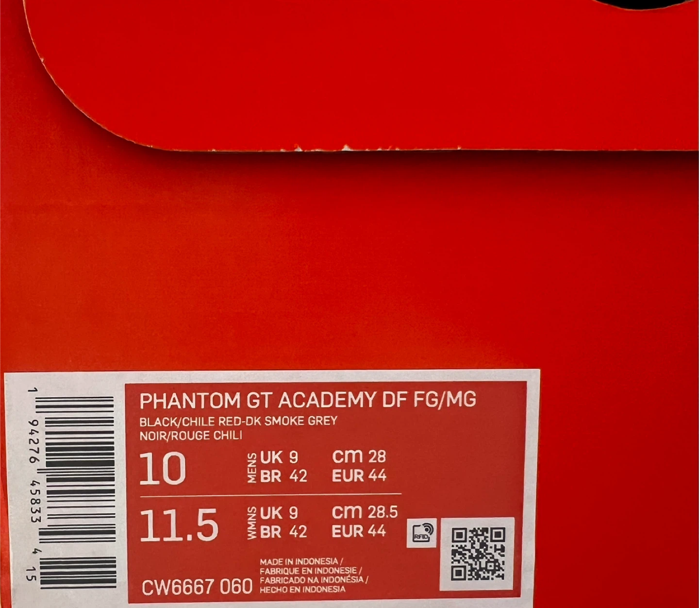 Nike Phantom GT Academy DF FG/MG Soccer Cleats - Size 11.5 - photo 4