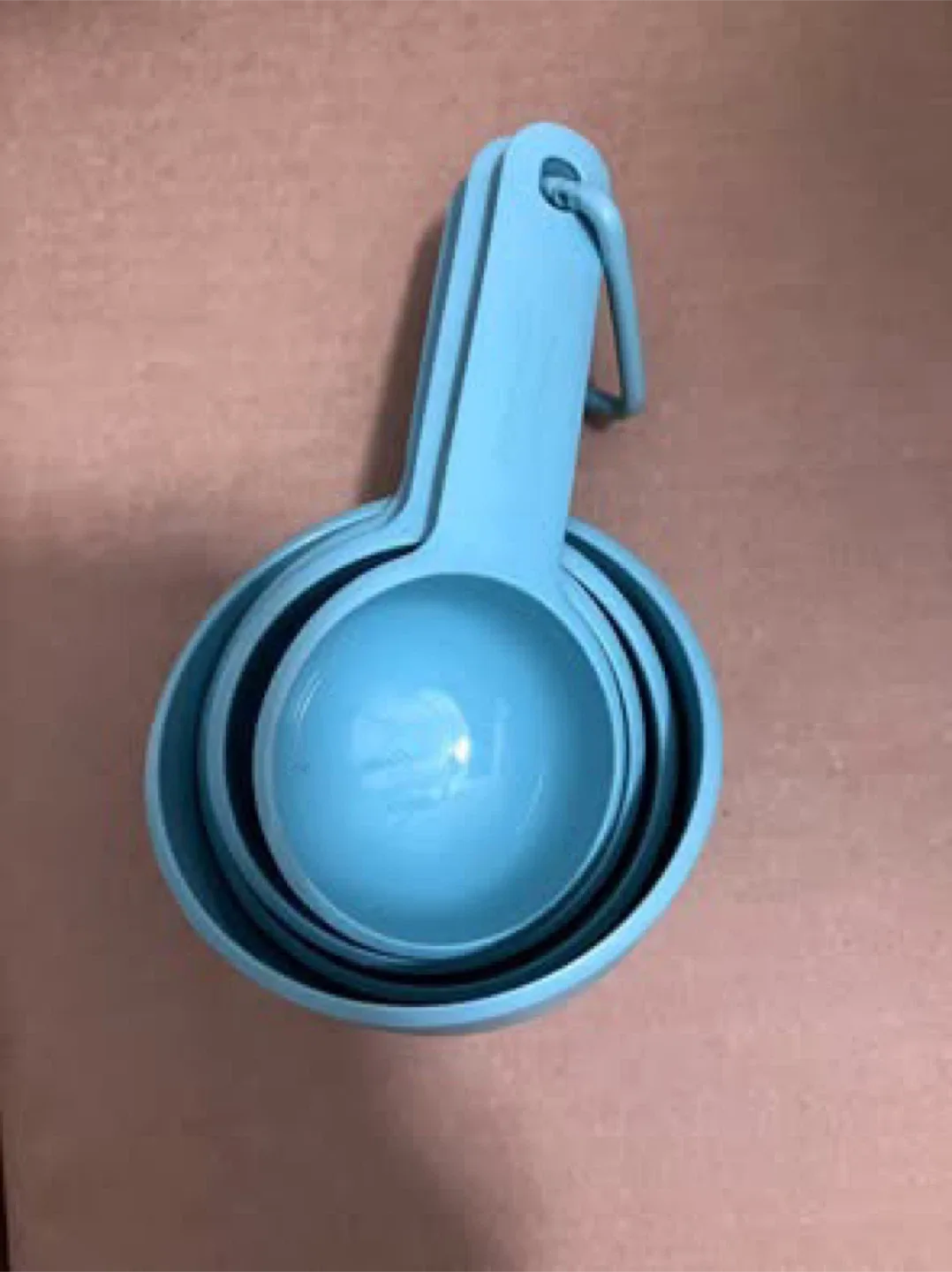 Blue Measuring Cups Set