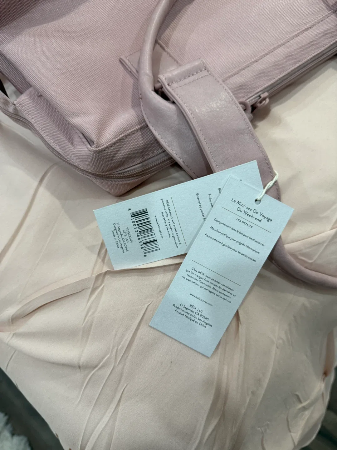 BÉIS Mini On The Go Weekender Bag image indicator(3)