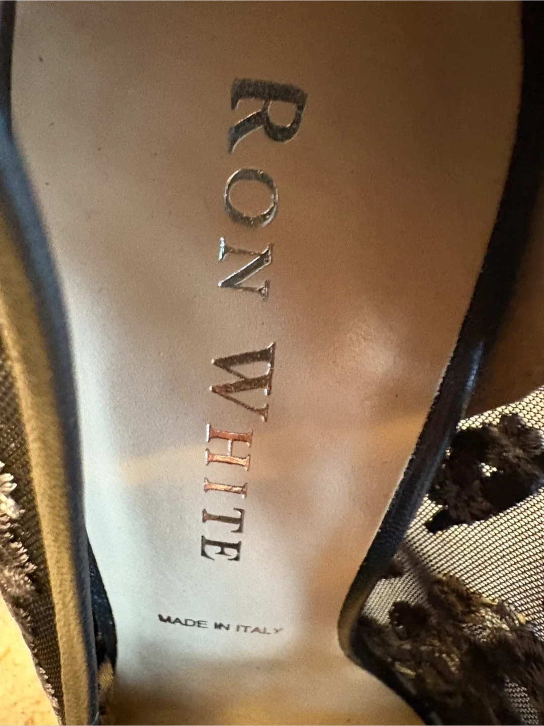 Ron White Black Heels - Size 38 image indicator(4)