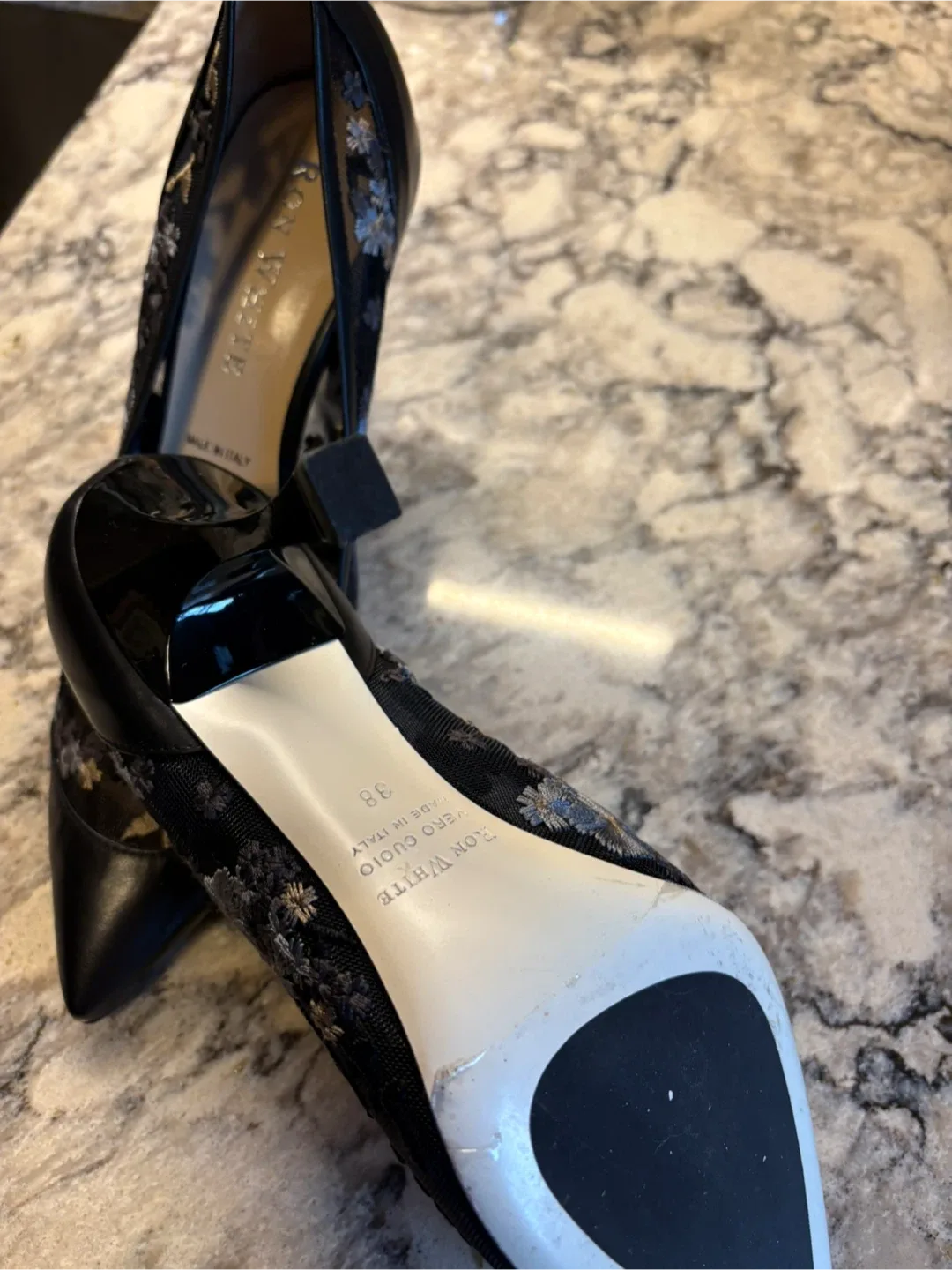 Ron White Black Heels - Size 38 image indicator(5)