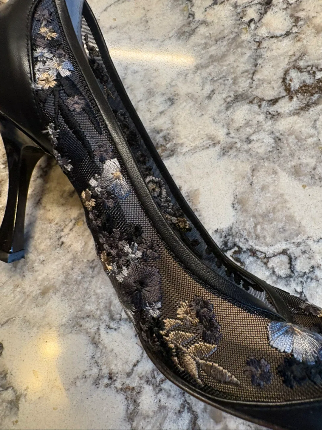 Ron White Black Heels - Size 38 image indicator(2)