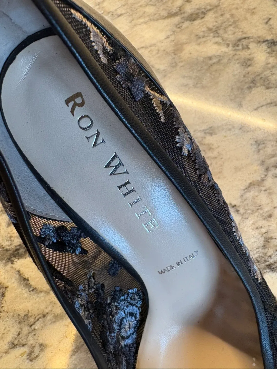 Ron White Black Heels - Size 38 image indicator(6)