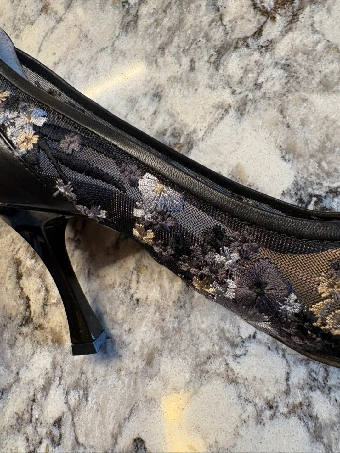 Ron White Black Heels - Size 38 image indicator(3)