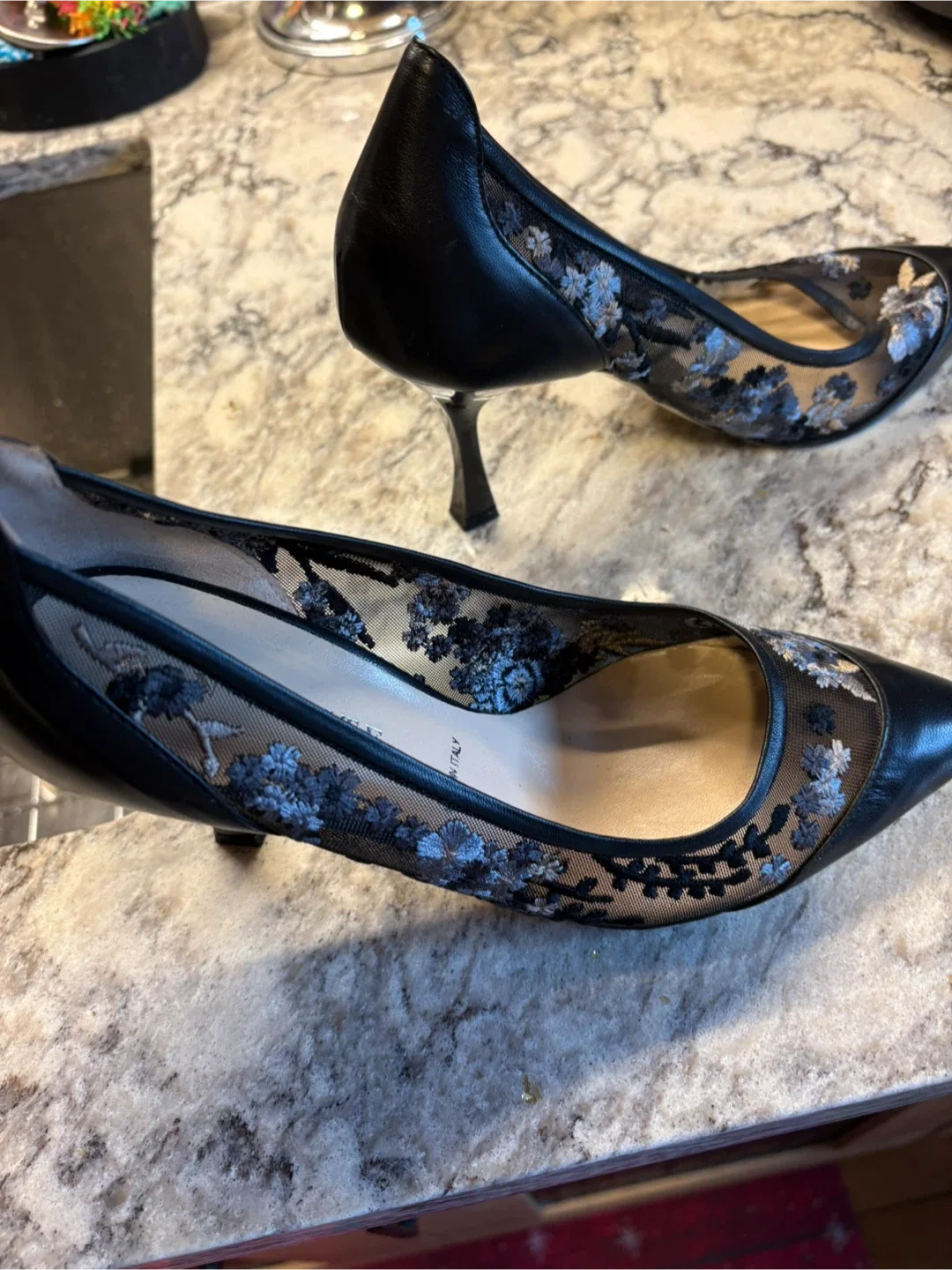 Ron White Black Heels - Size 38 image indicator(8)