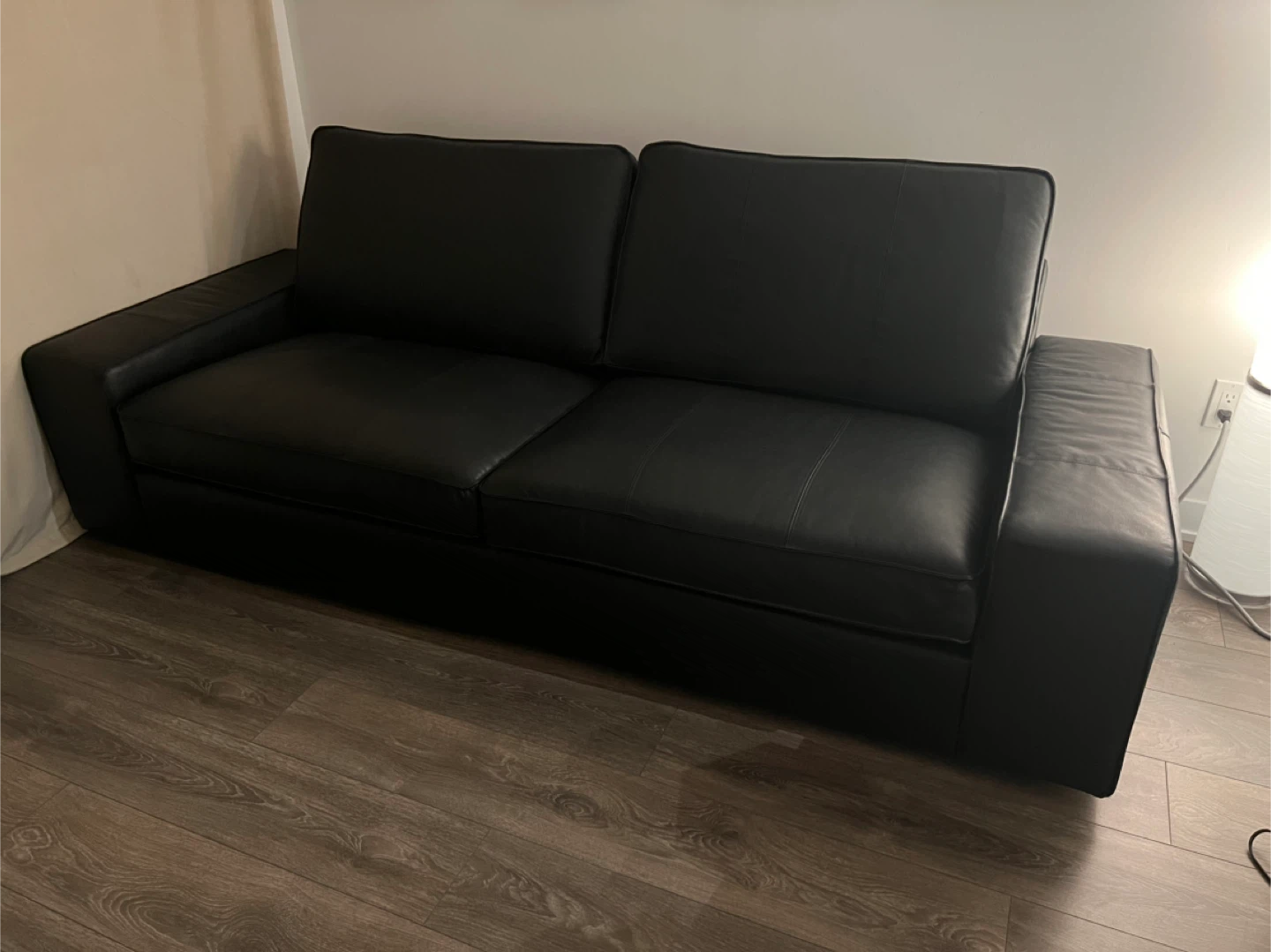 IKEA kivik Leather sofa - photo 5