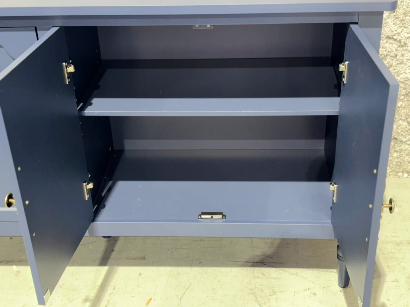 Blue 4-Door Cabinet - 59" Wide - photo 3