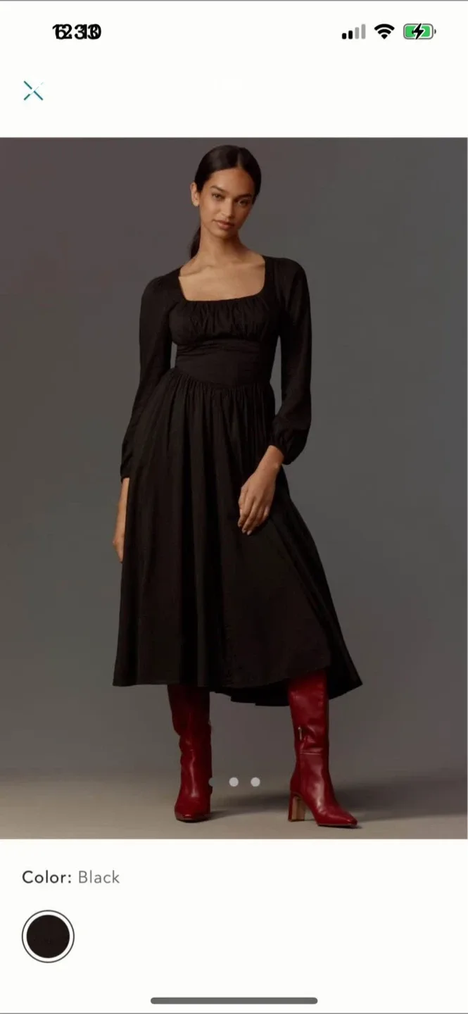 BNWT Reformation 100% organic cotton Oria Dress 0