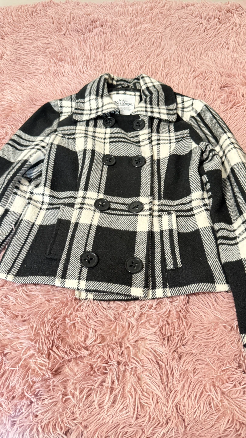 Urban Heritage Plaid Jacket - Size S - photo 3