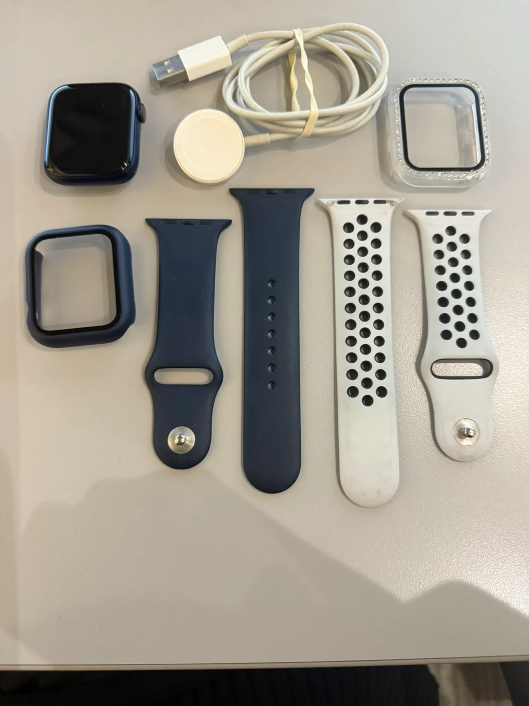 Apple Watch with Bands and Accessories