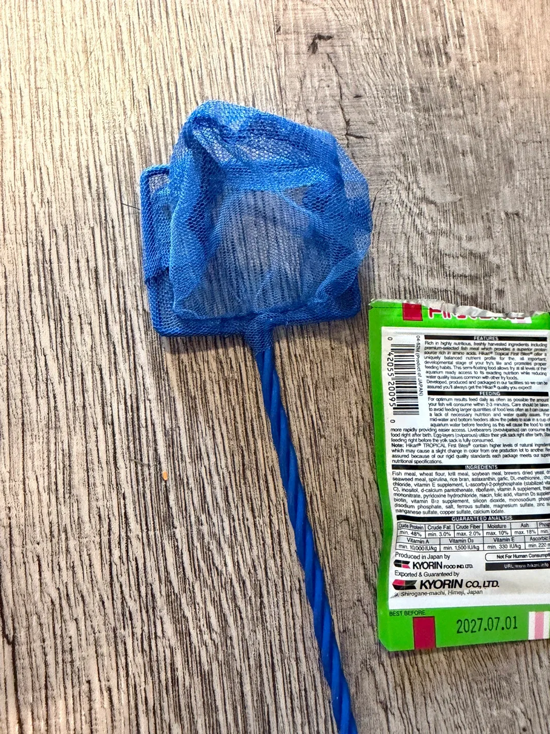 Fish food and net image indicator(3)