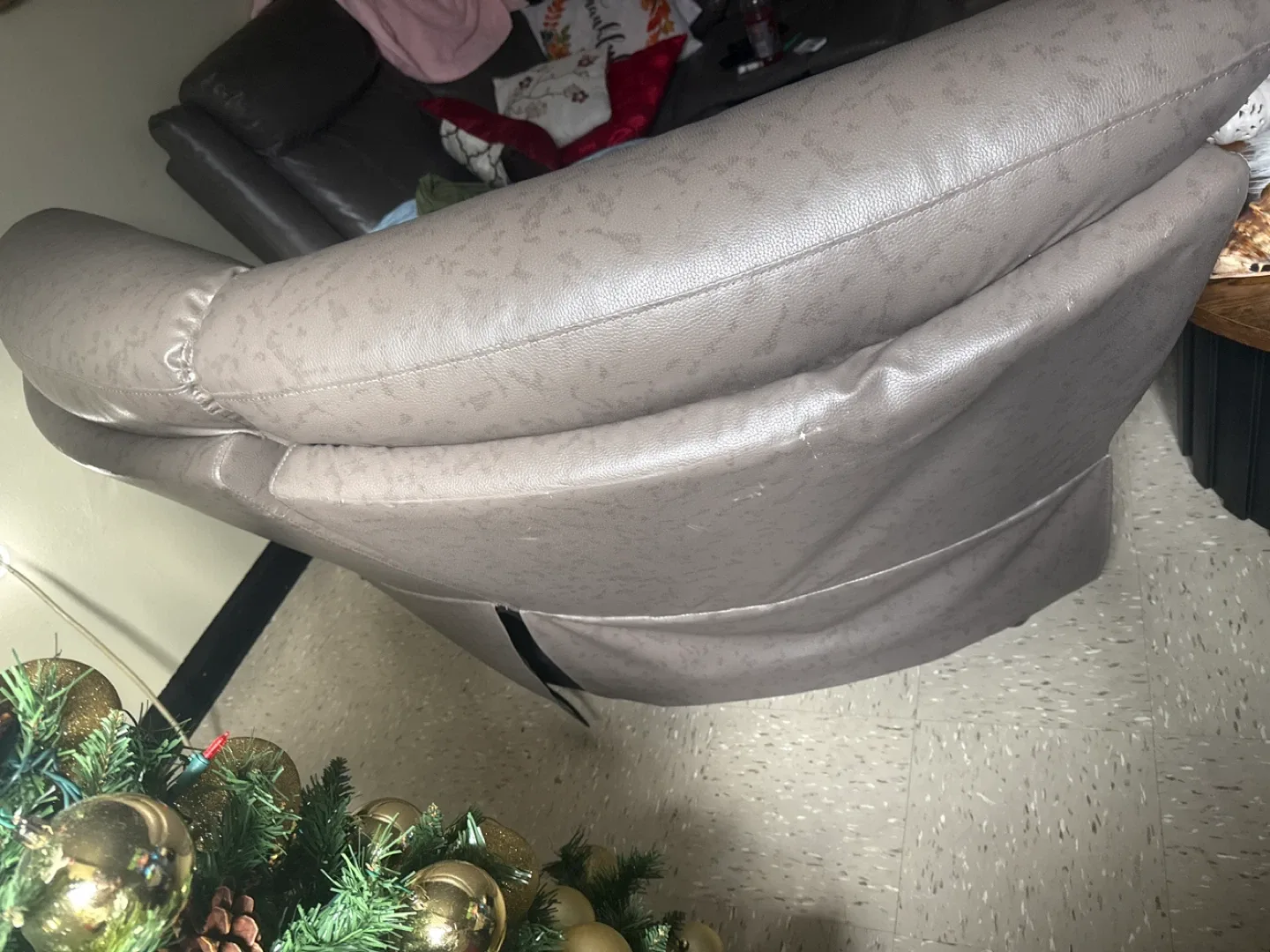 Leather Sectional Sofa - Brown image indicator(4)