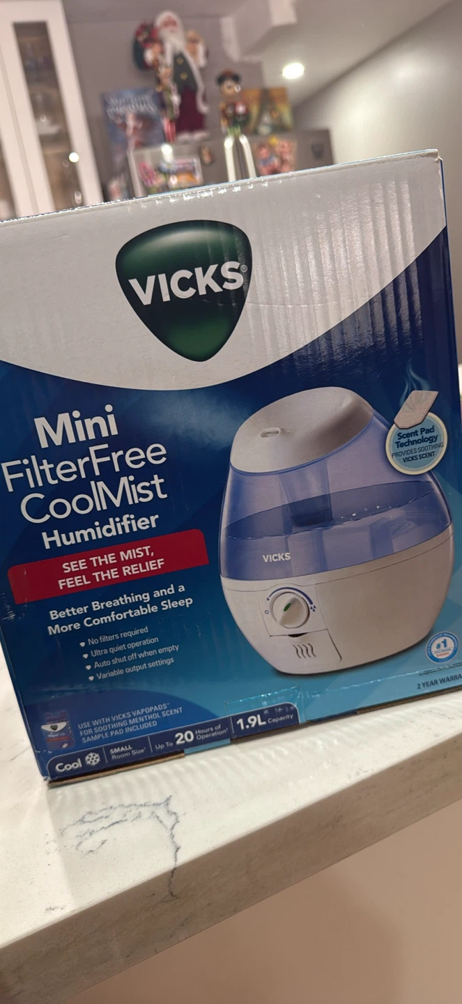 Vicks Mini Filter Free Cool Mist Humidifier