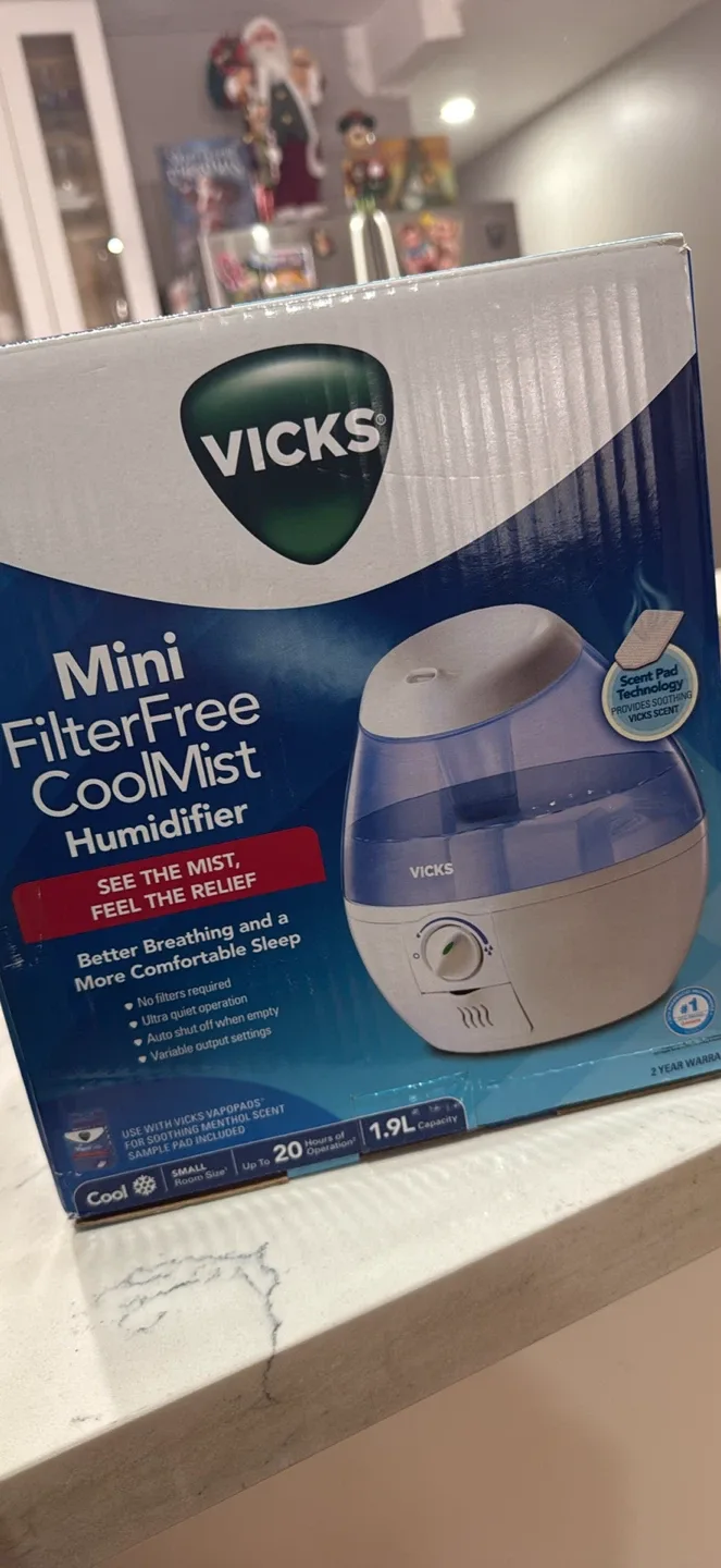 Vicks Mini Filter Free Cool Mist Humidifier
