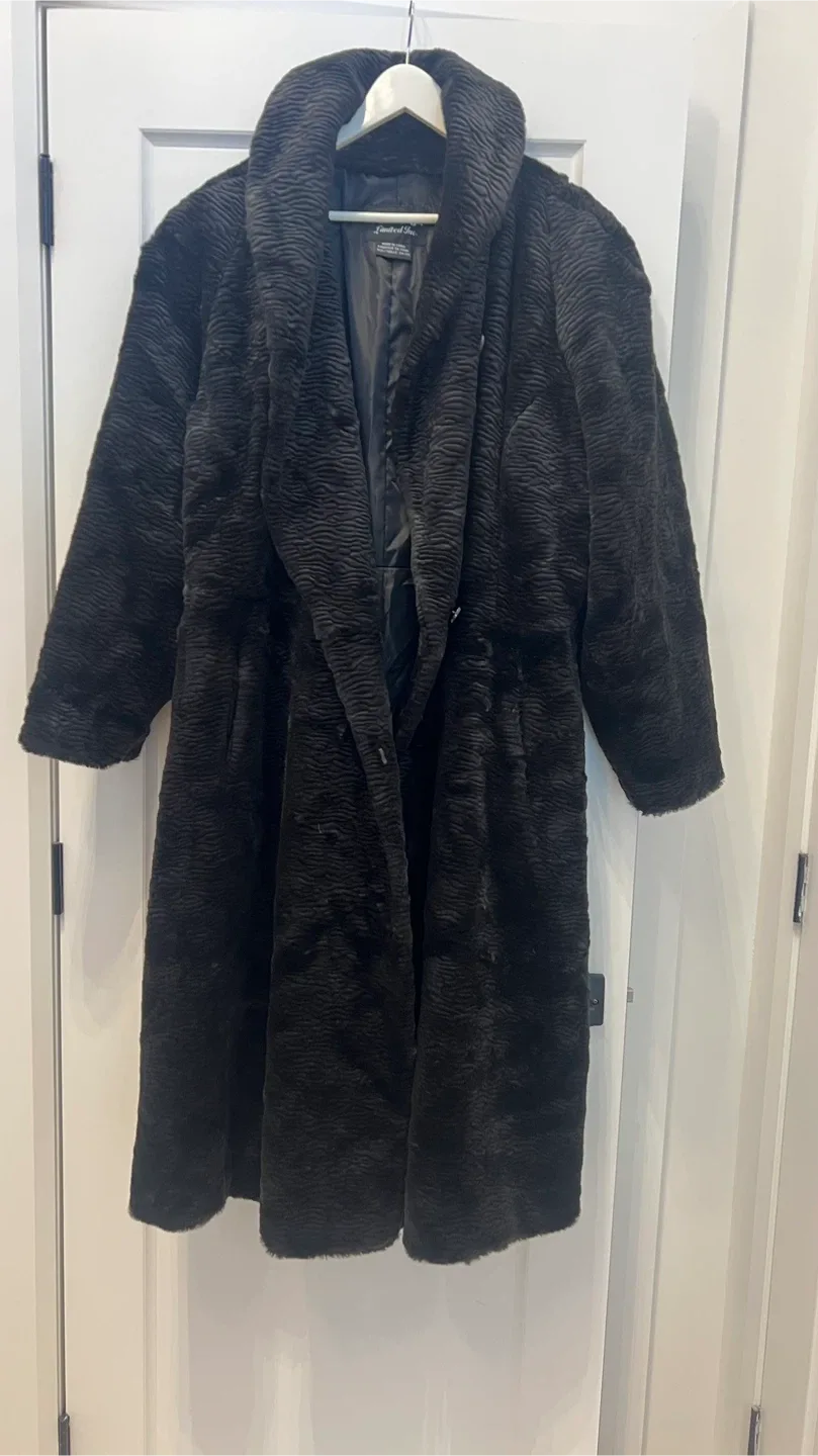 Vintage Olympia Furs Black Coat