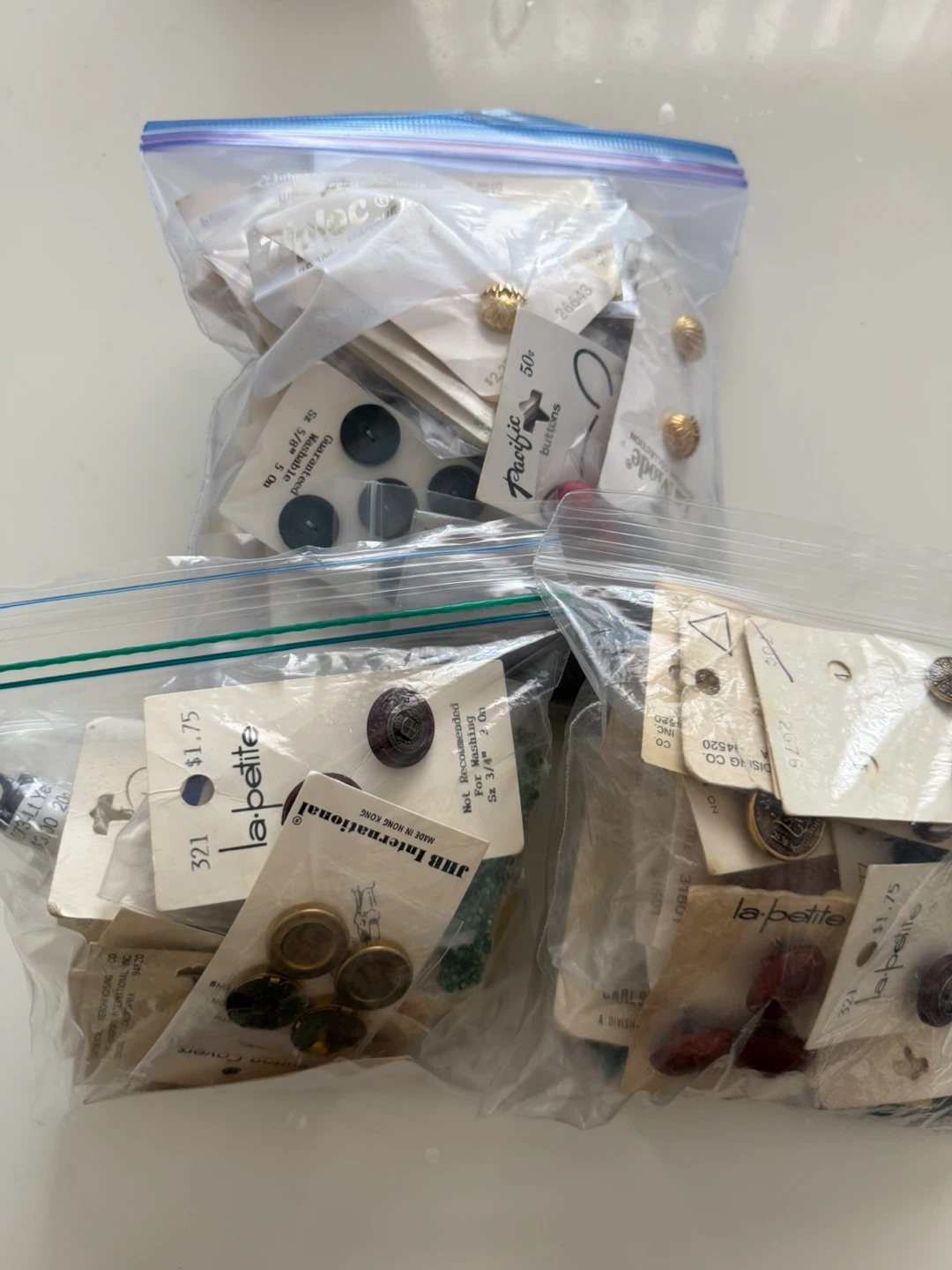 Bag of Vintage Buttons