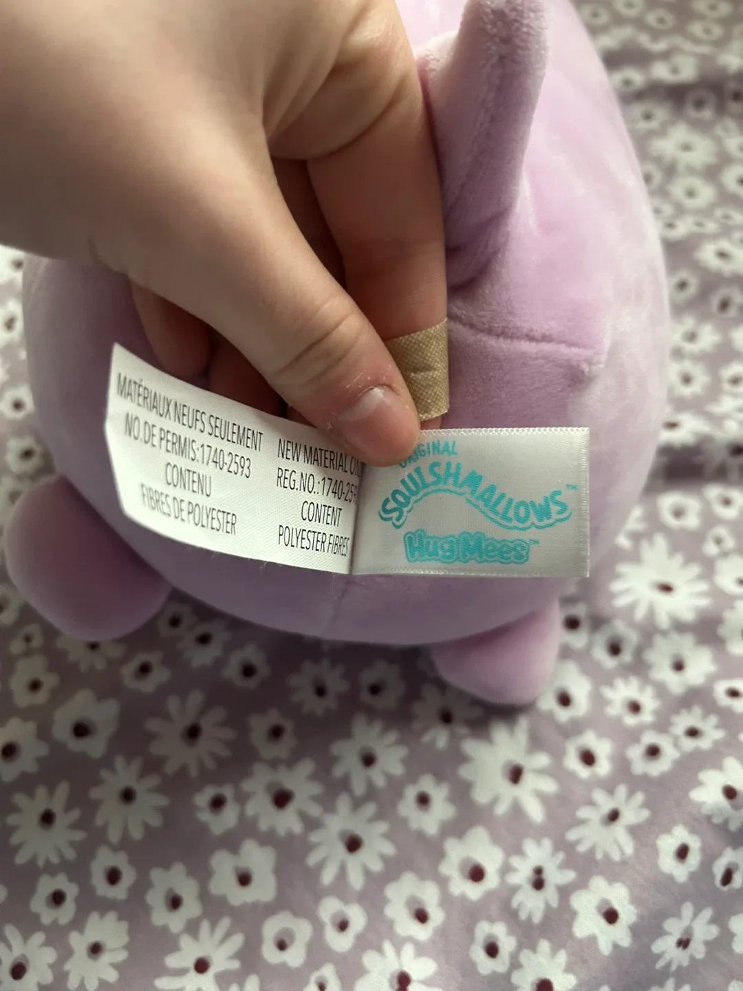 Squishmallows HugMees Anastasia the Axolotl Plush image indicator(3)