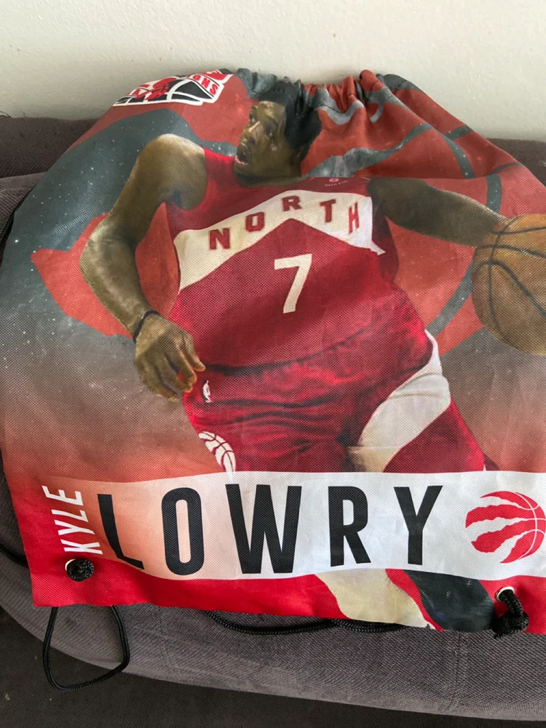 Toronto Raptors Kyle Lowry Drawstring Bag thumbnail