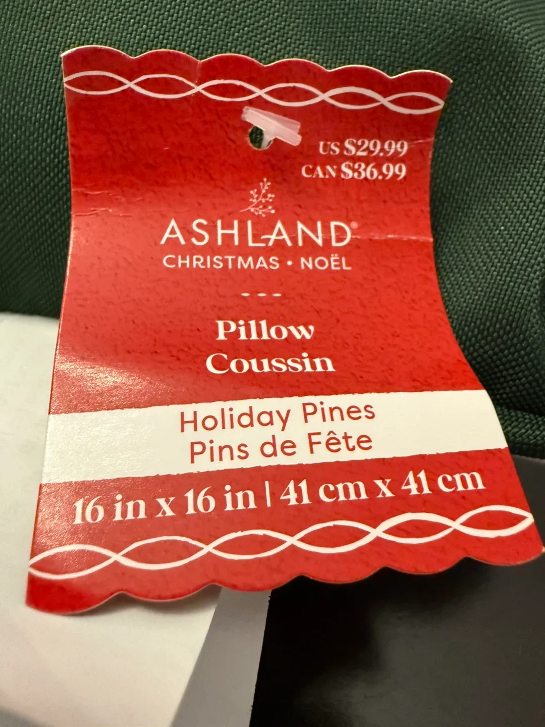 Brand New “Merry Christmas” Pillows - Pick Up in Alpine Park SW image indicator(2)