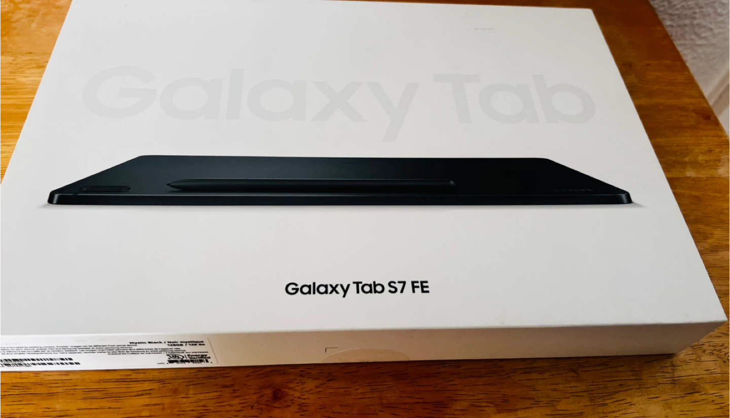 Brand New-Samsung Galaxy Tab S7 FE - Mystic Black - 128GB - photo 2