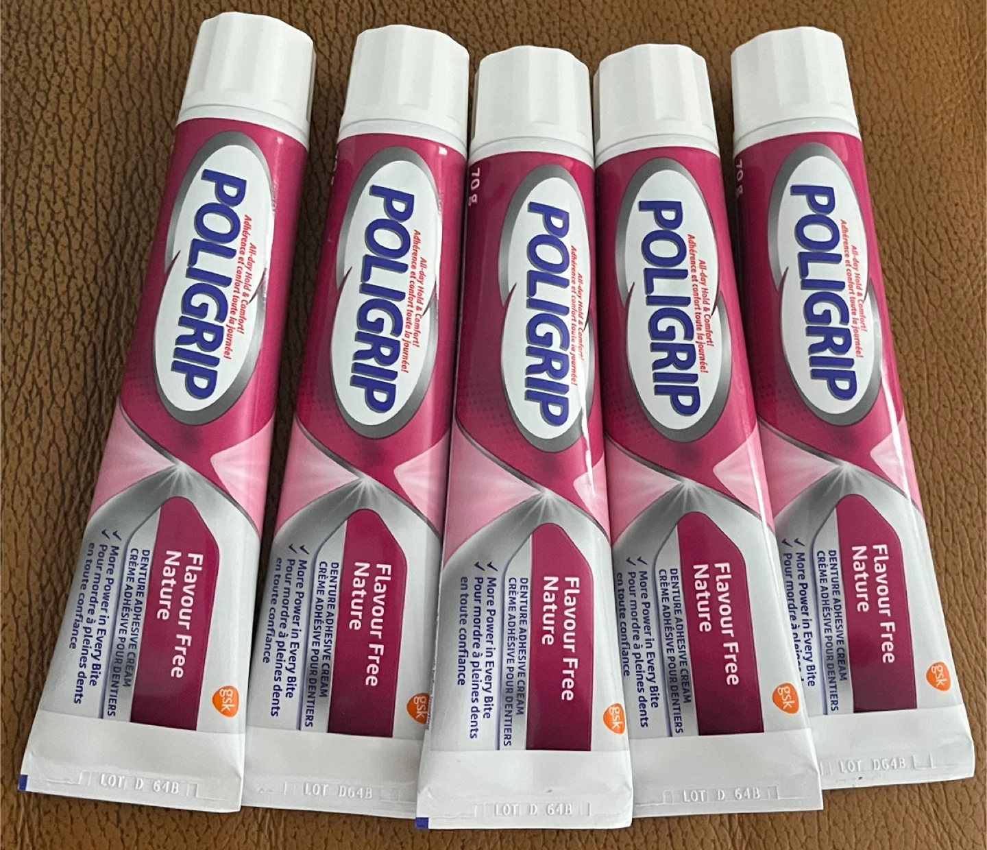 Poligrip Flavour Free Nature Denture Adhesive Cream