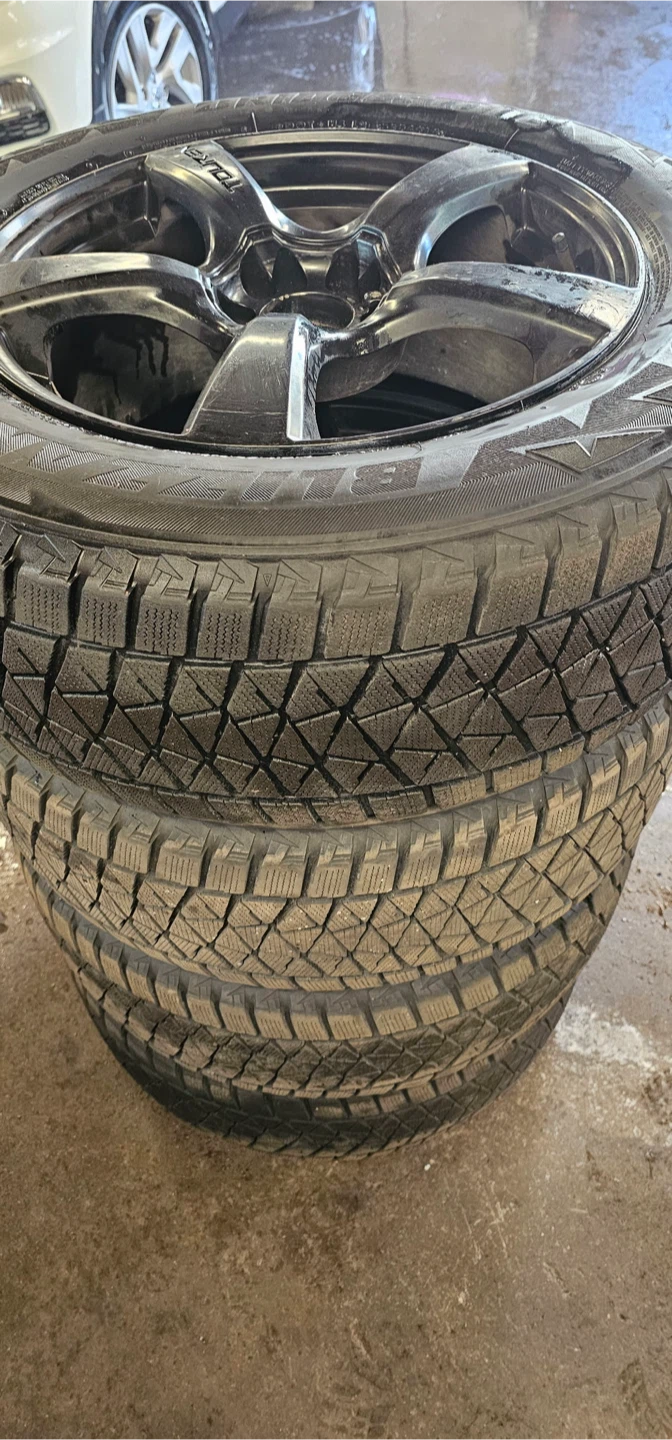 Bridgestone Blizzak Winter Tires on Rims 18” - photo 2